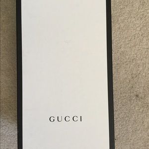 Empty Gucci Shoe Box